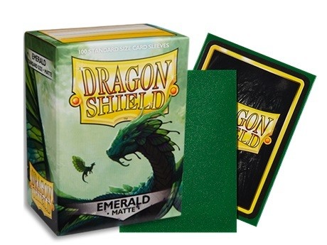Dragon Shield Sleeves Matte Emerald (100ct)