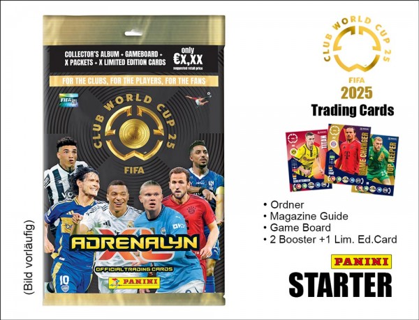 2025 FIFA Club World Cup Adrenalyn XL TC StarterDE