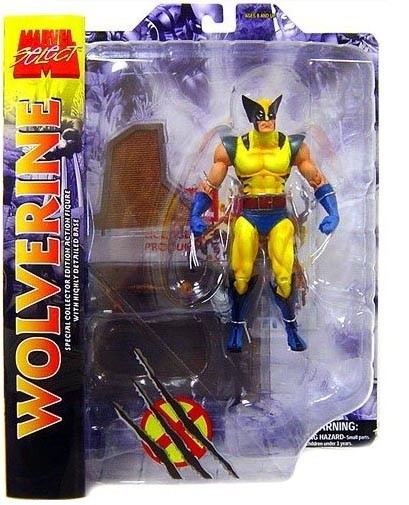 Marvel Select - Yellow Wolverine Collectors Edit.