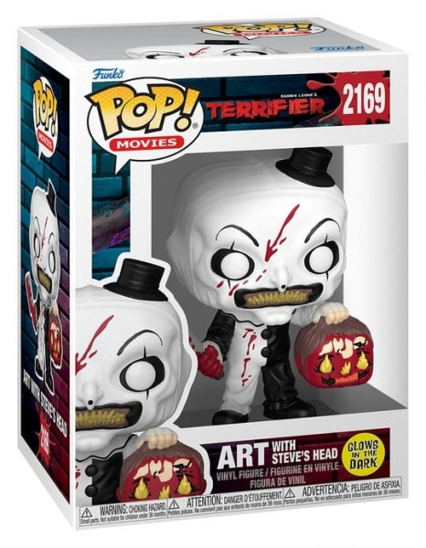 POP - Terrifier - Art the Clown with Steve´s Head