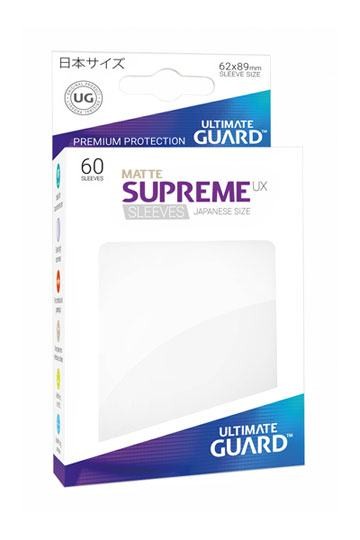 UG Supreme UX Sleeves Japan Size Matt White 60 ct.