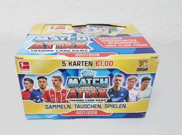 2017-18 Match Attax (Booster) DE 5er Booster