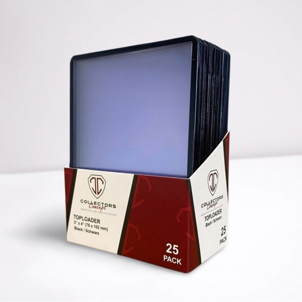 Collectors Concept Topload 3 x 4" 35pt Black(25ct)