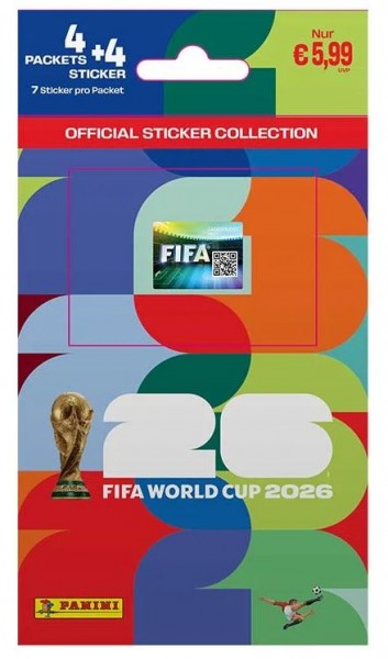 2026 FIFA World Cup Sticker Multipack
