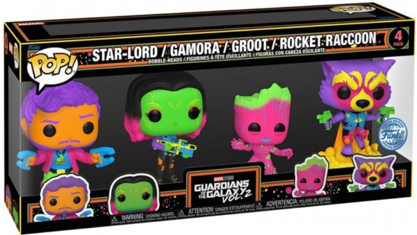 POP - Movie - Guardiens of the Galaxy 2 4er-Pack