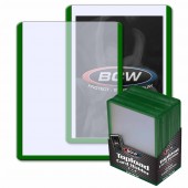 BCW Topload 3 x 4" (Green Border) (25 ct.) BCW Topload 3 x 4" (Green Border) (25 ct.)