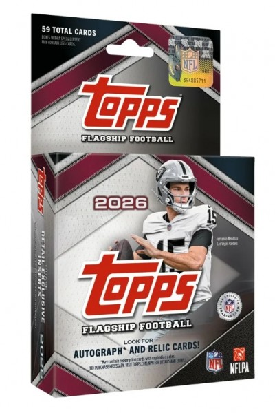 2026 NFL Flagship Football Hanger Box