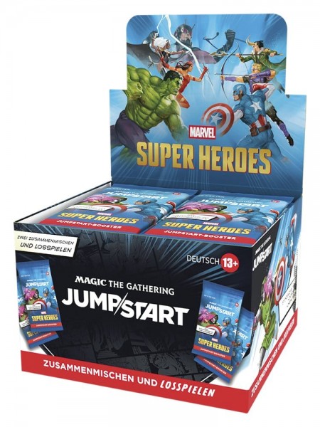 Magic Marvel Super Heroes Jumpstart Booster DE