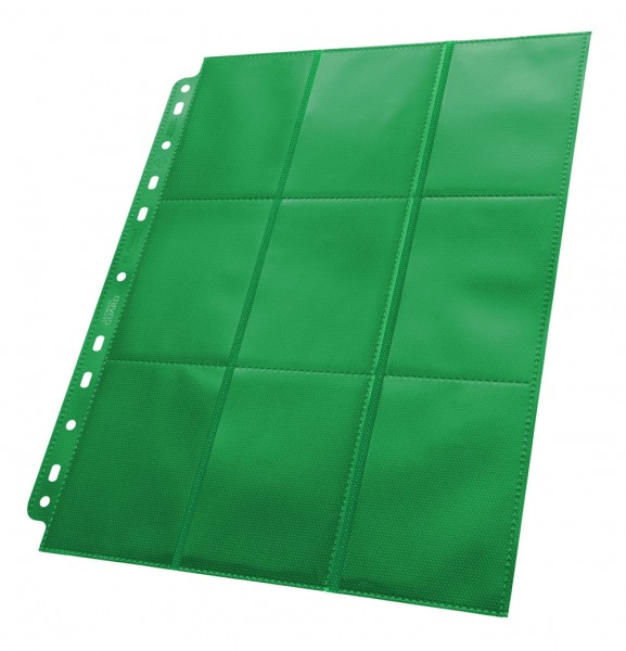 UG 18-Pocket Pages Supreme Side-Loading Green 50ct