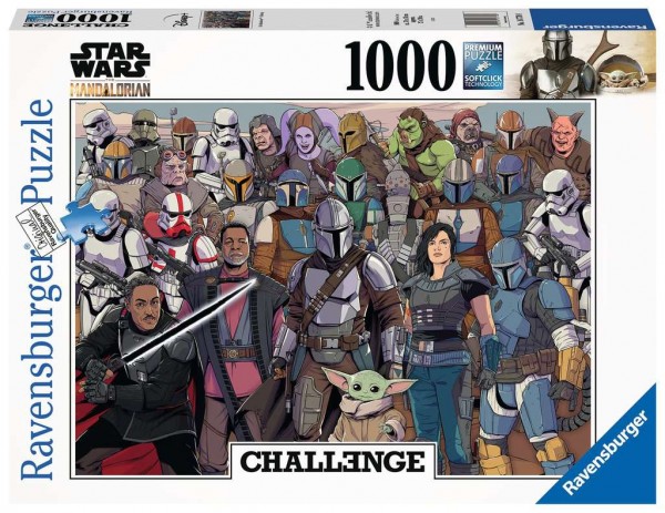 Star Wars Mandalorian Challenge Puzzle 1000 Teile
