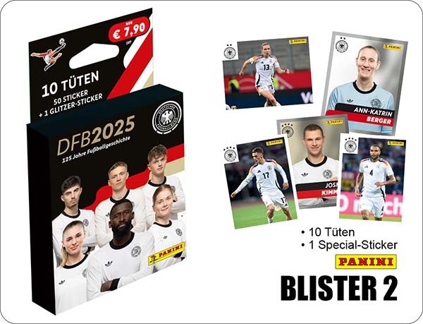 2025 DFB - 125 Jahre Fußballgeschichte Blister 2