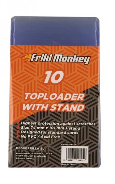 Friki Monkey - Toploader with Stand (10 ct.)