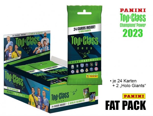 2023 Panini Top Class Soccer Tradingcard Fat-Pack