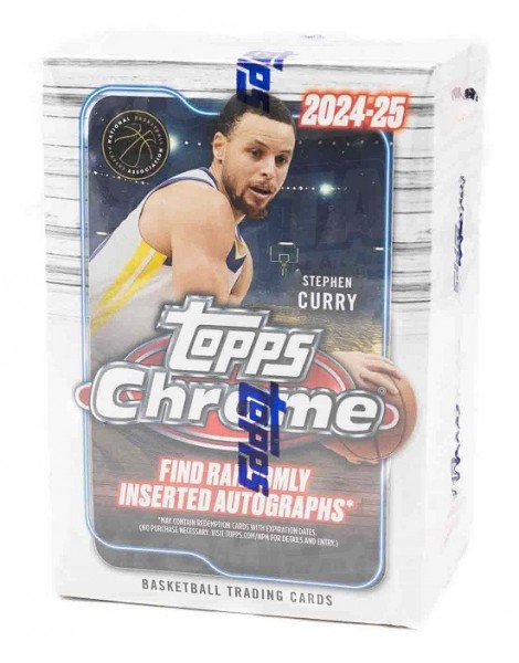 2024-25 Topps Chrome Basketball (Value Box)
