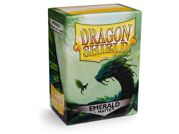 Dragon Shield Sleeves Matte Emerald (100ct)