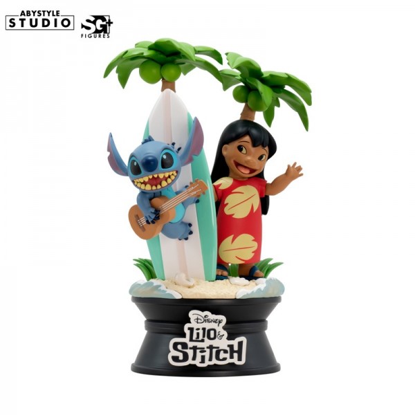 Disney - Lilo & Stitch mit Surfboard 17 cm Figure