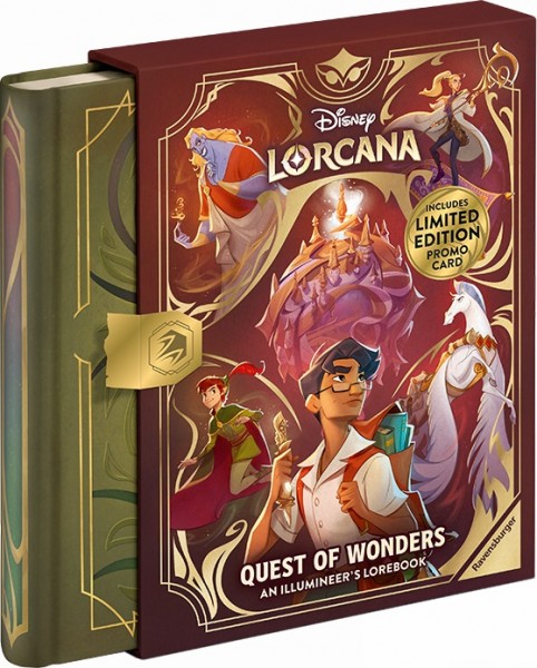 Disney Lorcana Quest of Wonders- Legendenbuch