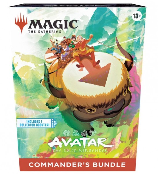 Magic Avatar The Last Airbender CommandersBundleEN
