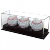 BCW Acryl Baseball Triple Display Holder BCW Acryl Baseball Triple Display Holder