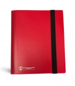 Collectors Concept 4 Pocket Binder Elastic Red Collectors Concept 4 Pocket Binder Elastic Red