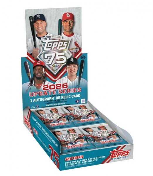 2026 Topps Chrome Baseball Update (Hobby Box)