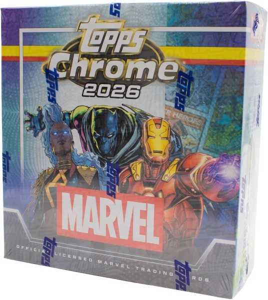 2026 Topps Chrome Marvel (Mega Box)