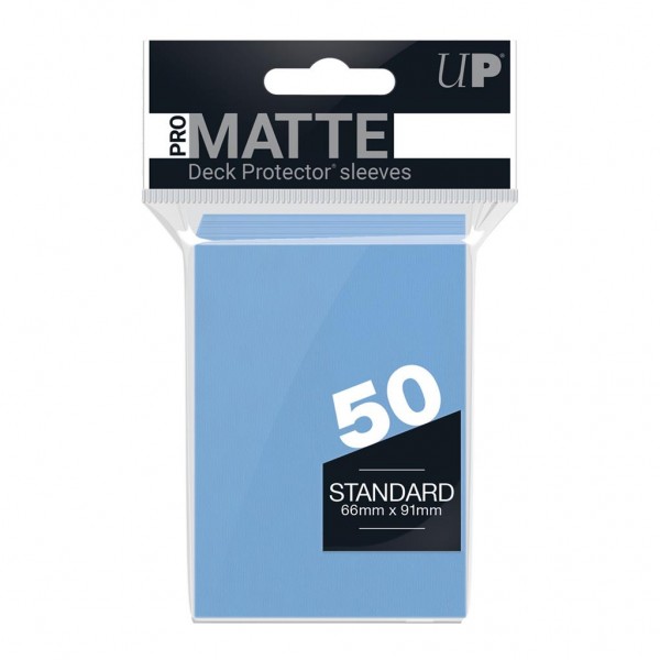 UP Pro-Matte Sleeves light blue (50 ct.)