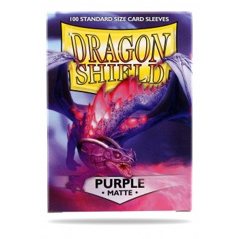 Dragon Shield Sleeves Matte Purple(100ct)