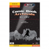 BCW Mylar® Golden Comic Book Bags (25 ct.) 4-Mil BCW Mylar® Golden Comic Book Bags (25 ct.) 4-Mil