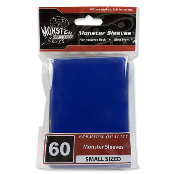 Monster Sleeves Glossy Japan Blue (60 ct.)