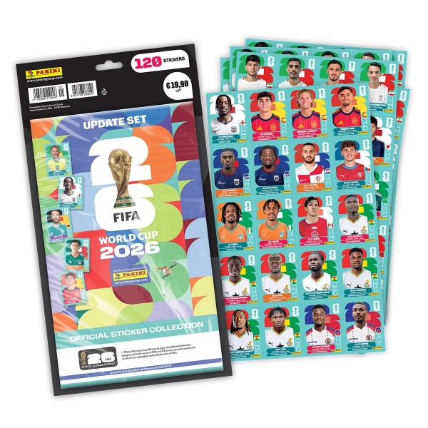 2026 FIFA World Cup Sticker Update Set DE