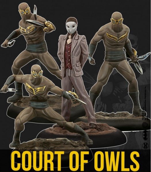 Batman Miniature Game - The Court Owls Crew