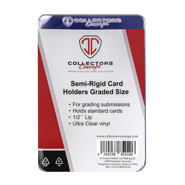 Collectors Concept Semi-Rigid Graded Holder (50ct)