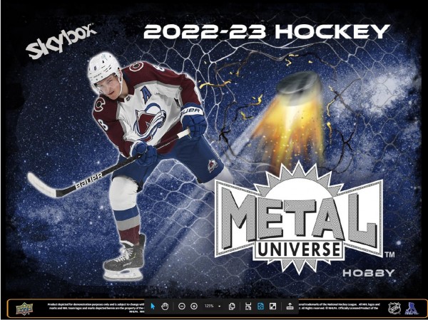 2022-23 NHL Skybox Metal Universe