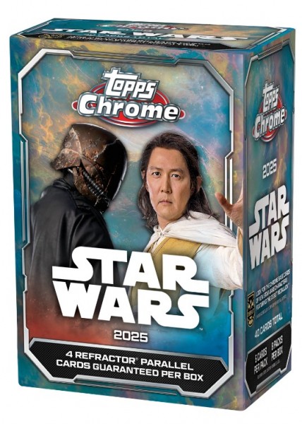 2025 Star Wars Topps Chrome Cards (Value Box)