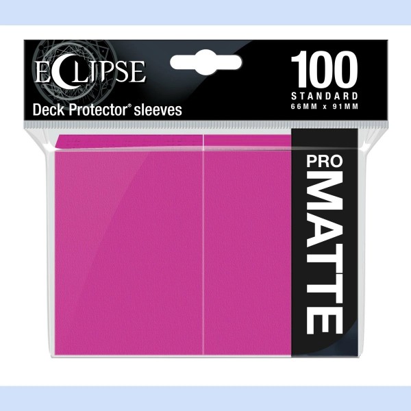 UP Deck Protector ECLIPSE Matte Hot Pink (100ct)