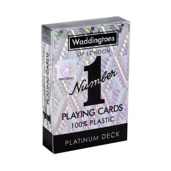Platinum Number 1 Spielkarten