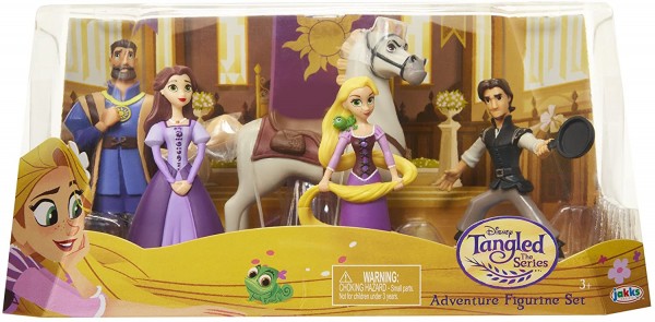 Disney Rapunzel (Neu Verföhnt) 5-Figuren Set