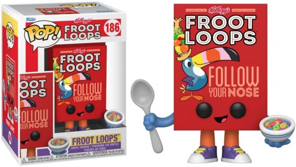 POP - Kellogg´s Froot Loops Cereal Box