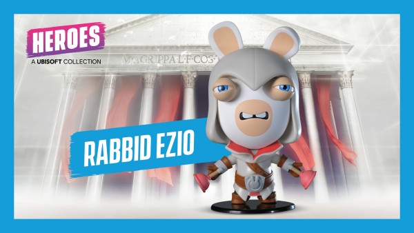 Heroes - Rabbid Ezio/Rabbids 10cm Fig.