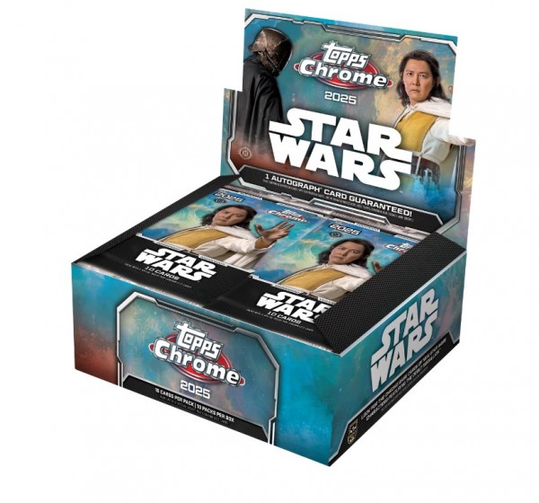 2025 Star Wars Topps Chrome Cards (Hobby Box)