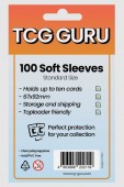 TCG Guru Soft Sleeves Standard Size (100 ct.) TCG Guru Soft Sleeves Standard Size (100 ct.)