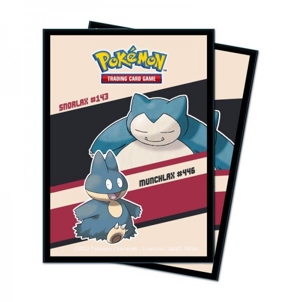 Pokémon Deck ProSleeves Snorlax & Munchlax (65ct.)