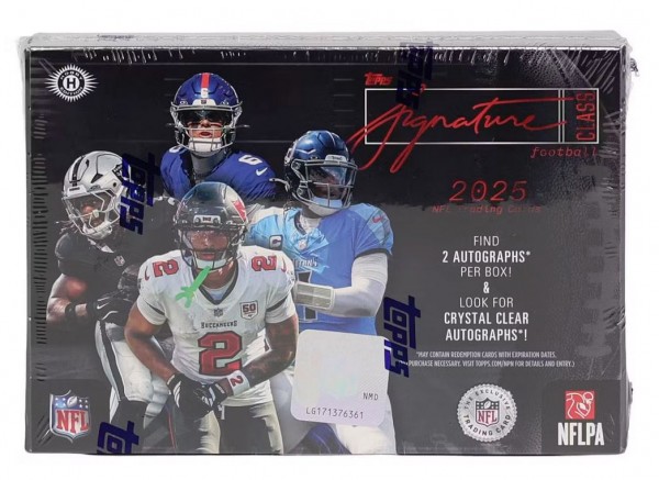 2025 NFL Topps Signature Class (Hobby Box)