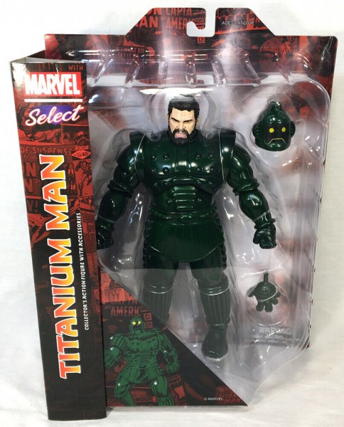 Marvel Select - Titanium Man 24 cm Fig.