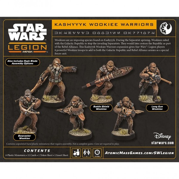 Star Wars Legion - Kashyyyk Wookie Warriors