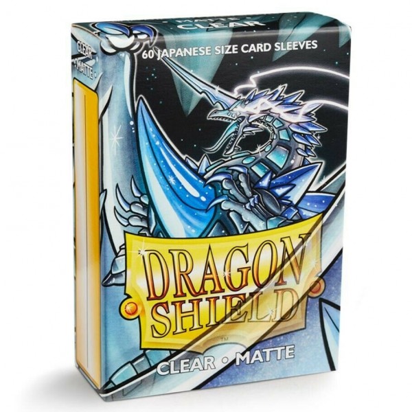 Dragon Shield Japanese Sleeves Matte Clear (60 ct)