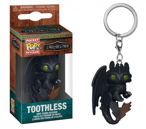 POP Keychain Drachenzähmen l. gemacht - Toothless