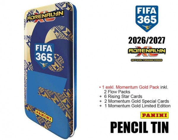 2026/27 FIFA 365 Adrenalyn XL TC Pencil Tins 4ct.