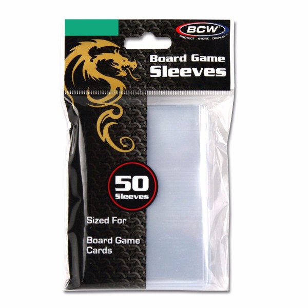 BCW Board Game Sleeves 58 x 89 mm (50 ct.)